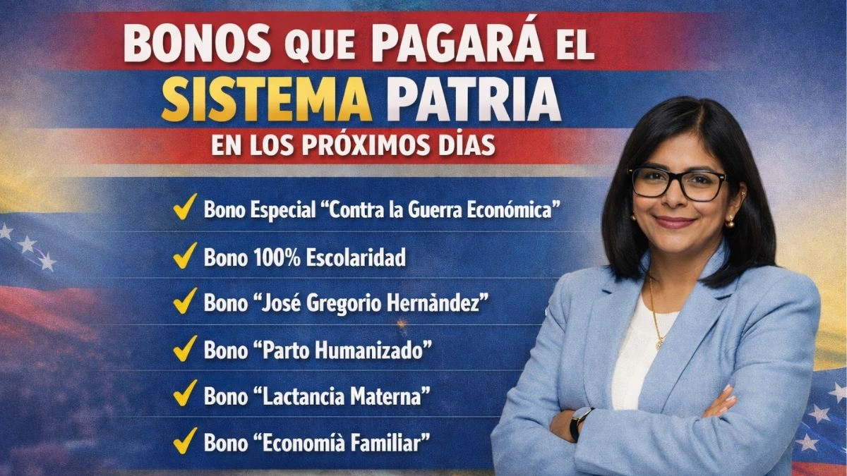 Bonos que pagará el Sistema Patria en los próximos días