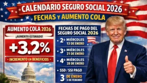 Calendario Seguro Social 2026: Fechas Y Aumento COLA