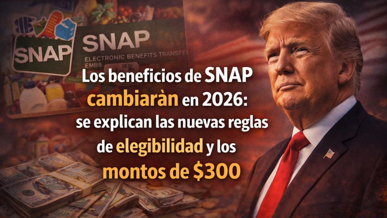 Los beneficios de SNAP cambiarán en 2026: se explican las nuevas reglas de elegibilidad y los montos de $300
